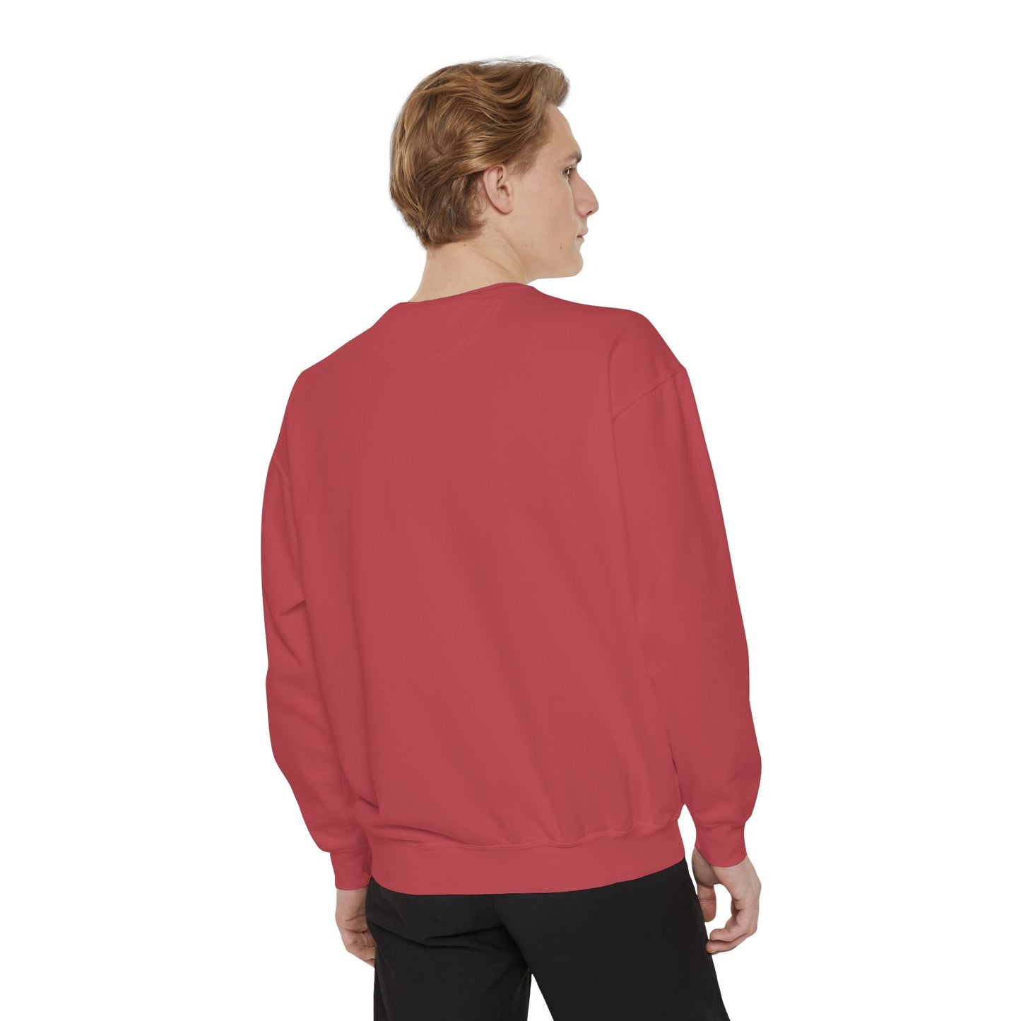 Sweatshirt — "tomorrow needs you" Positive Message Garment-Dyed Crewneck