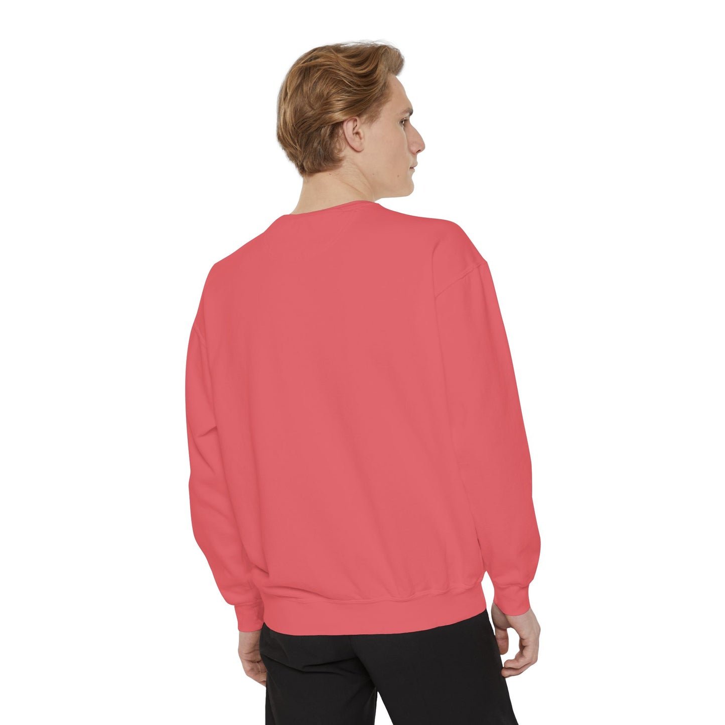 Sweatshirt — "tomorrow needs you" Positive Message Garment-Dyed Crewneck