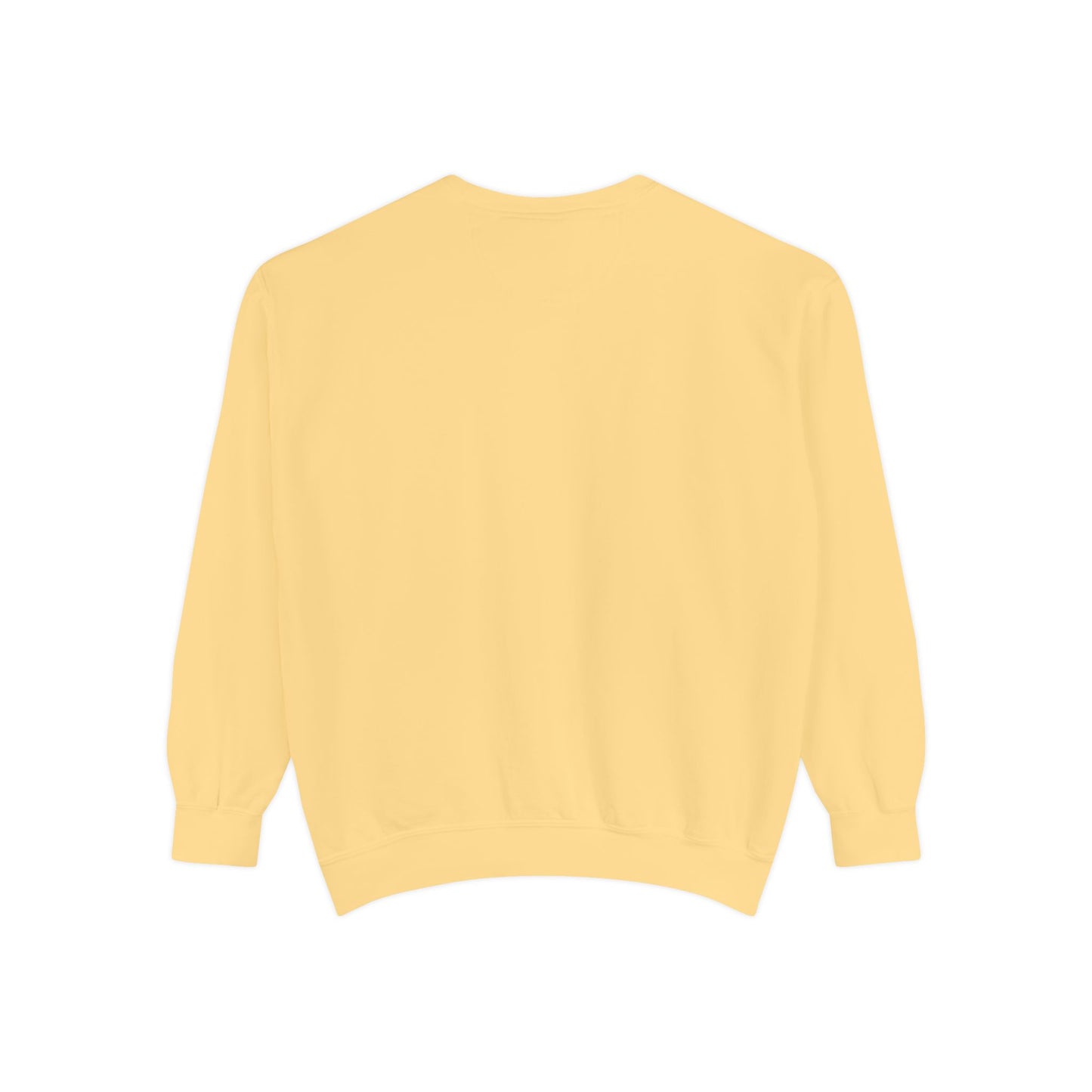 Sweatshirt — "tomorrow needs you" Positive Message Garment-Dyed Crewneck