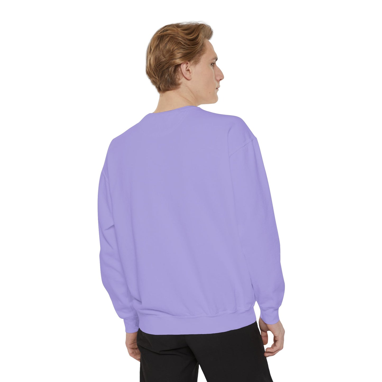 Sweatshirt — "tomorrow needs you" Positive Message Garment-Dyed Crewneck