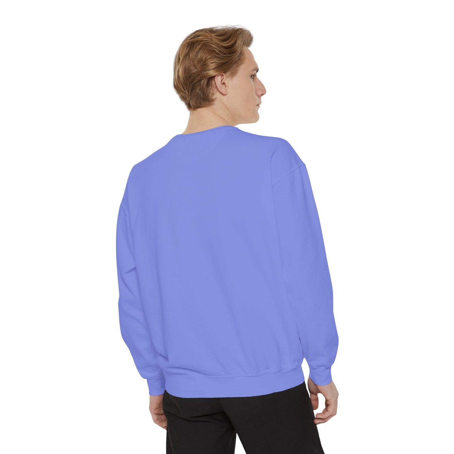 Sweatshirt — "tomorrow needs you" Positive Message Garment-Dyed Crewneck