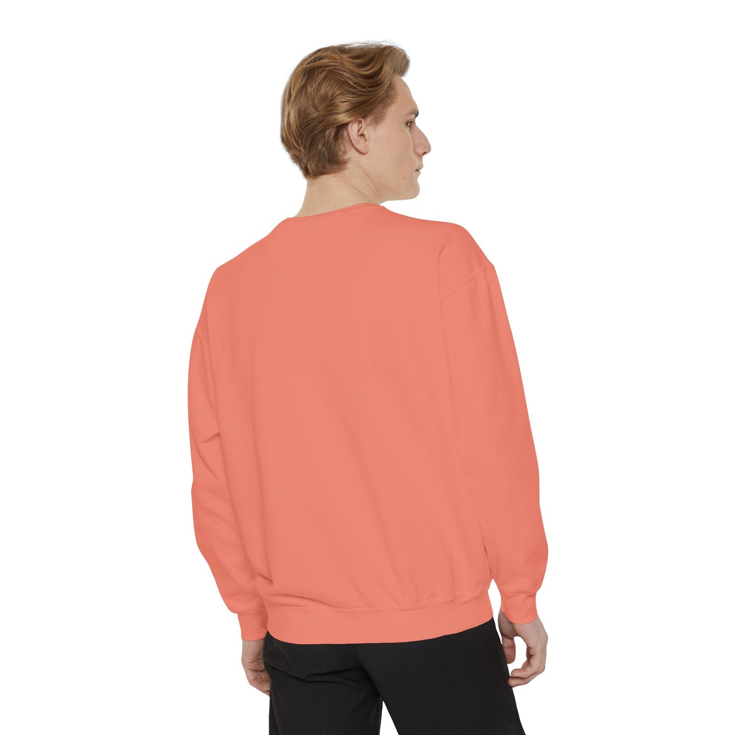Sweatshirt — "tomorrow needs you" Positive Message Garment-Dyed Crewneck